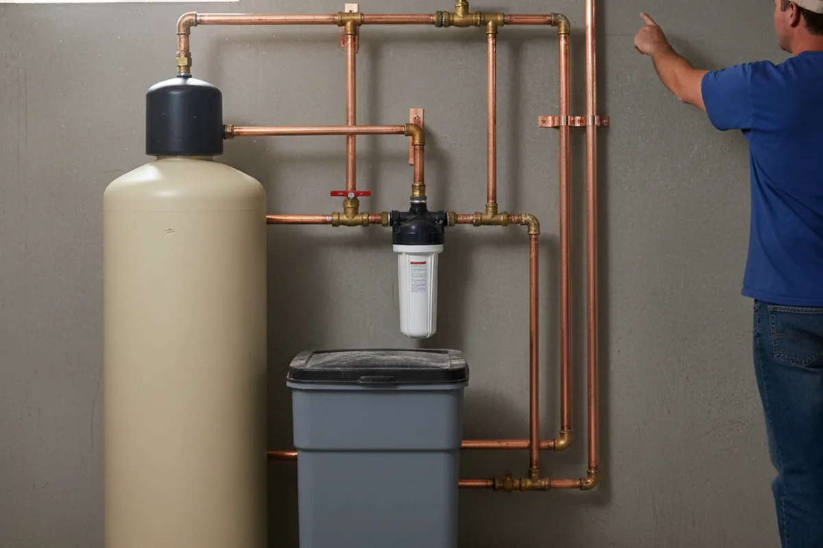 Whole-house water treatment system installed in Aledo